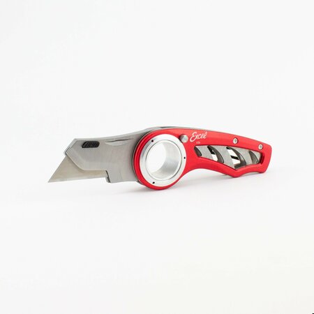 Excel Blades Revo Utility Folding Knife in Red 16062IND